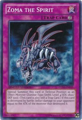 Zoma the Spirit - GLD5-EN049 - Common Gold Series 5: Haunted Mine [GLD5]