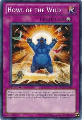 Howl of the Wild - DREV-EN065 - Common 1st Edition Duelist Revolution 1st Edition Singles (espanol)