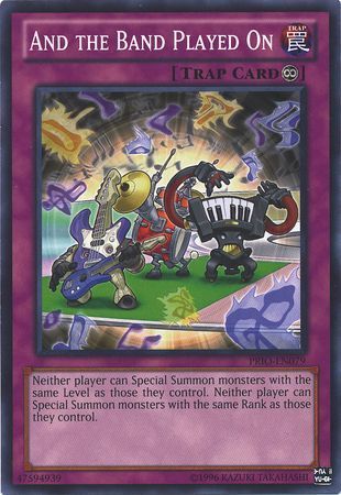 And the Band Played On - PRIO-EN079 - Common Unlimited Primal Origin Unlimited Singles