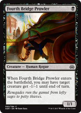 Fourth Bridge Prowler 060/184 - Aether Revolt Singles