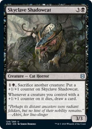 Skyclave Shadowcat 126/280 Zendikar Rising Singles (Español)