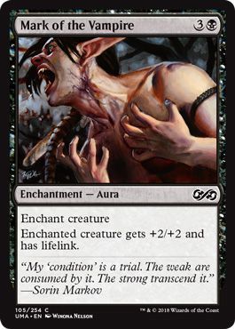 Mark of the Vampire 105/254 - Ultimate Masters Singles