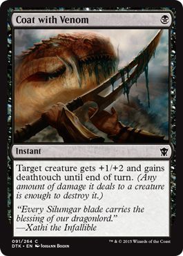 Coat with Venom 091/264 Dragons of Tarkir Singles