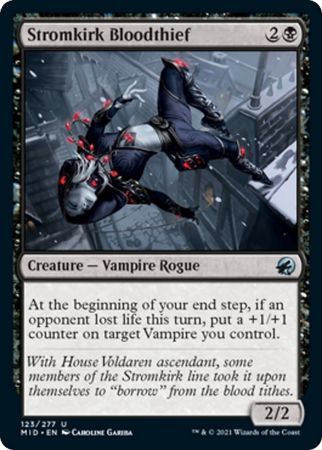 Stromkirk Bloodthief 123/277 - Innistrad: Midnight Hunt Singles