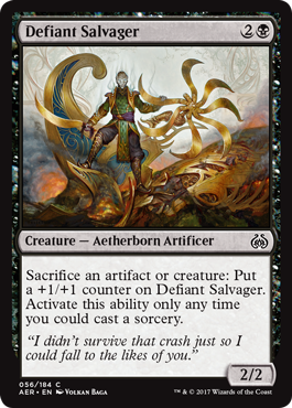Defiant Salvager 056/184 - Aether Revolt Singles (Español)