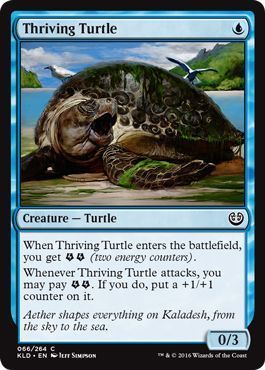 Thriving Turtle 066/264 Kaladesh Singles (Español)
