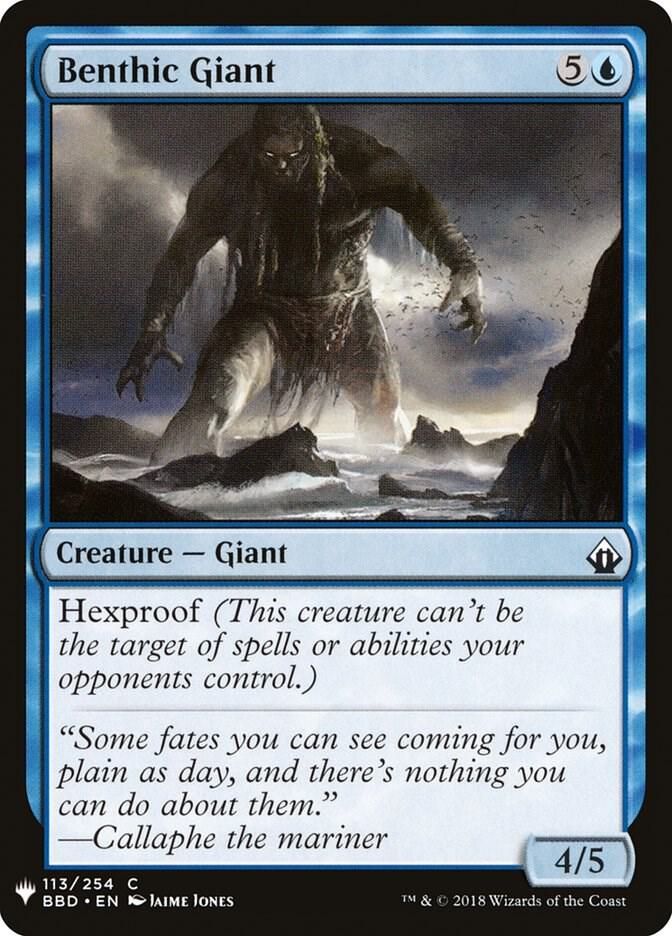 Benthic Giant - The List Reprints (LIST) The List Reprints