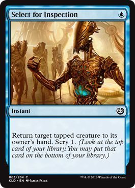 Select for Inspection 063/264 Kaladesh Singles (Español)