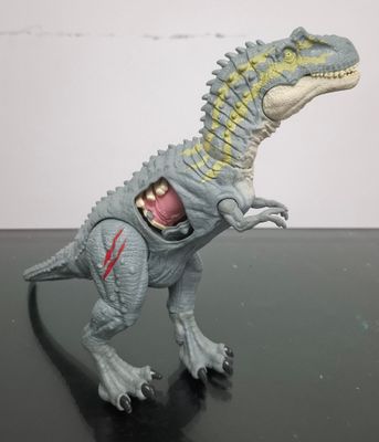 SH4 Albertosaurus Figura Dinosaurio Figura Jurassic World Attack Battle Damage