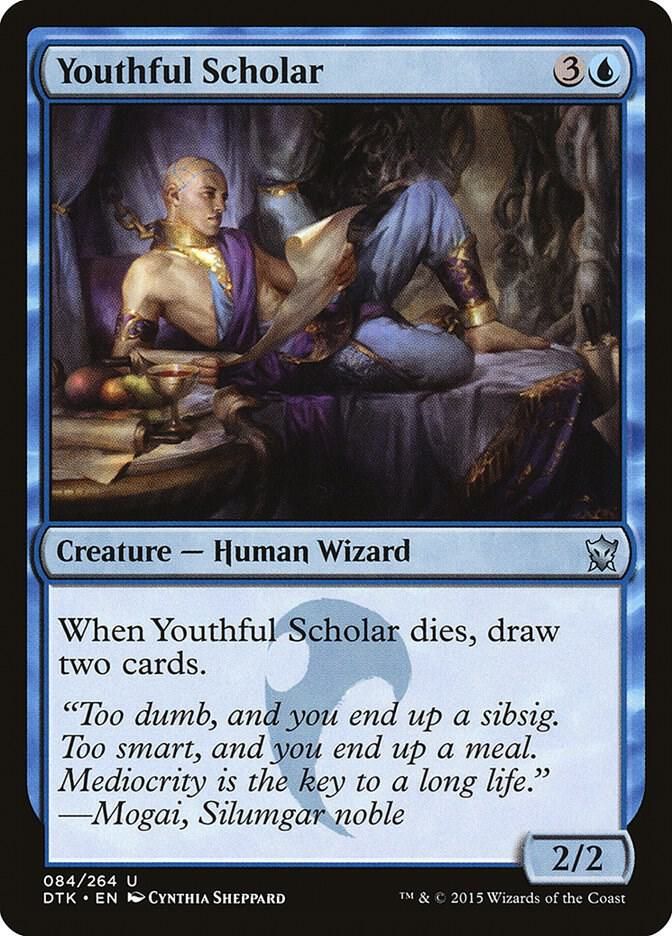 Youthful Scholar - Dragons of Tarkir (DTK) Dragons of Tarkir