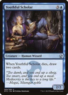 Youthful Scholar - Dragons of Tarkir (DTK) Dragons of Tarkir