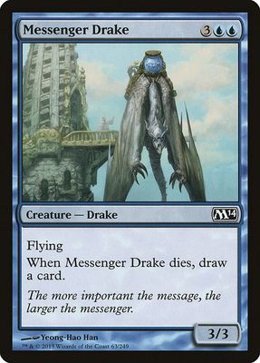 Messenger Drake - Magic 2014 (M14) Magic 2014 (M14)