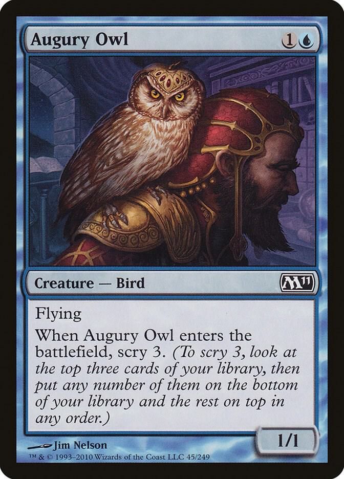 Augury Owl - Magic 2011 Magic 2011 (M11)