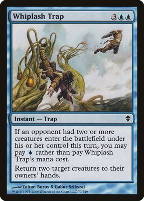 Whiplash Trap - Zendikar (ZEN) Zendikar (Español)