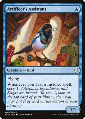 Artificer&#39;s Assistant 044/269 - Dominaria (DOM) Dominaria (Español)