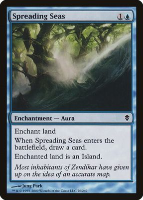 Spreading Seas - Zendikar (ZEN) Zendikar