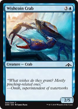 Wishcoin Crab 060/259 - Guilds of Ravnica Singles (Español)