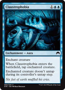 Claustrophobia 050/272 Magic Origins Singles