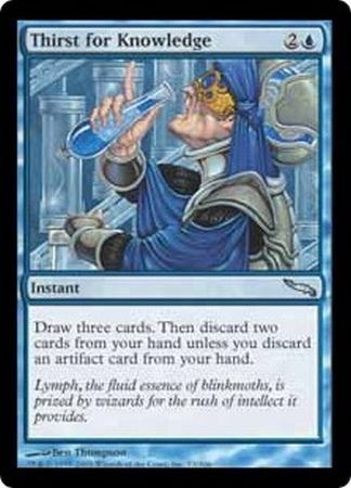Thirst for Knowledge Mirrodin Singles