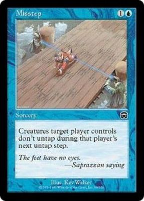 Misstep Mercadian Masques Singles