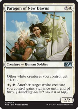 Paragon of New Dawns 023/269 Magic 2015 (M15) Singles