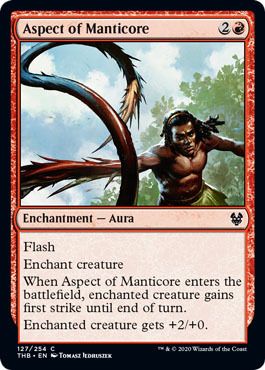 Aspect of Manticore 127/254 Theros: Beyond Death Singles