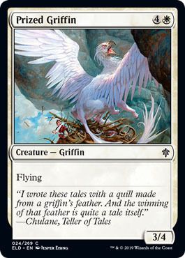 Prized Griffin 024/269 Throne of Eldraine Singles