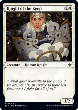 Knight of the Keep 019/269 Throne of Eldraine Singles