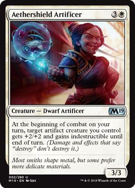 Aethershield Artificer 002/280 - Magic 2019 (M19) Singles