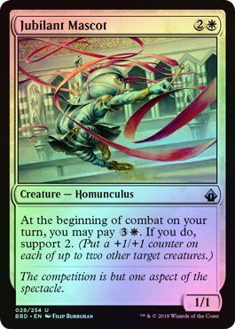 Jubilant Mascot 028/254 - Foil Battlebond Foil Singles