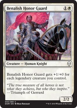Benalish Honor Guard 005/269 - Dominaria Singles