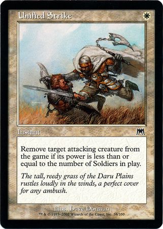 Unified Strike Onslaught Singles