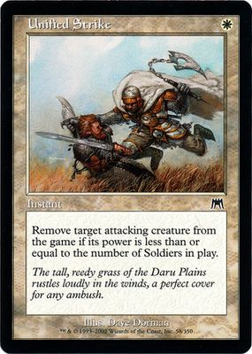 Unified Strike Onslaught Singles