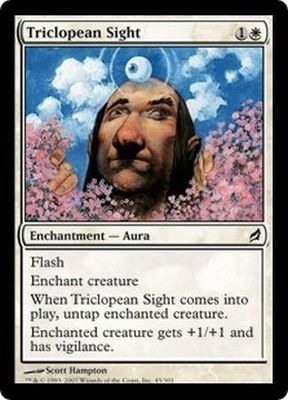 Triclopean Sight Lorwyn Singles