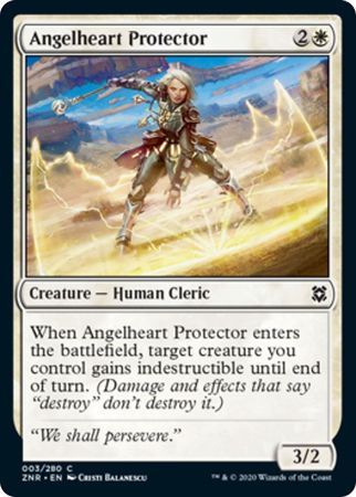 Angelheart Protector 003/280 - Zendikar Rising Singles (Español)