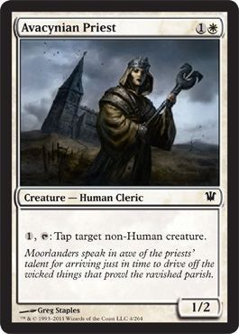 Avacynian Priest 4/264 Innistrad Singles (Español)