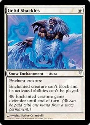 Gelid Shackles Coldsnap Singles