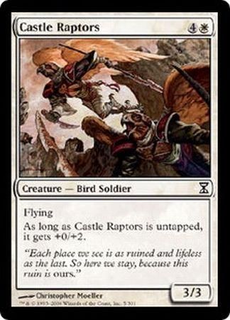 Castle Raptors Time Spiral Singles