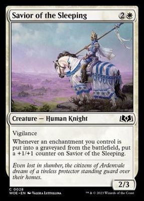 Savior of the Sleeping 0028 Wilds of Eldraine Singles (Español)