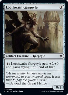Locthwain Gargoyle 225/269 Throne of Eldraine Singles