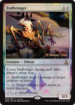 Endbringer - OGW Launch Day Foil Magic: The Gathering Promo Cards