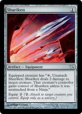 Shuriken 160/165 - Betrayers of Kamigawa Singles