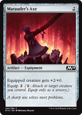 Marauder&#39;s Axe 240/280 Magic 2019 (M19) Singles (Español)