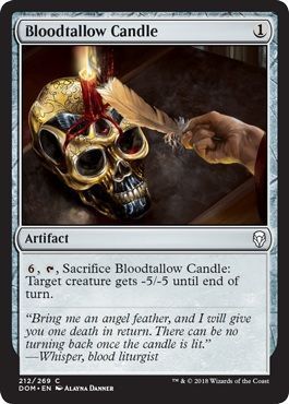 Bloodtallow Candle 212/269 - Dominaria Singles