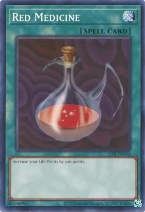 SJ Red Medicine - LOB-EN054 - Common Unlimited (25th Reprint) Legend of Blue Eyes White Dragon 25th Anniversary