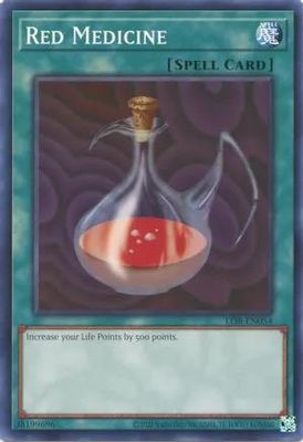 SJ Red Medicine - LOB-EN054 - Common Unlimited (25th Reprint) Legend of Blue Eyes White Dragon 25th Anniversary