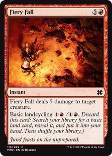 Fiery Fall 113/249 - Modern Masters 2015 Singles