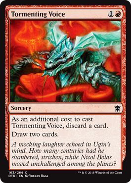 Tormenting Voice 163/264 Dragons of Tarkir Singles