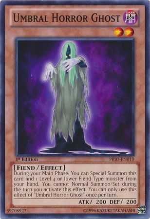 Umbral Horror Ghost - PRIO-EN010 - Common 1st Edition Primal Origin 1st Edition Singles (espanol)
