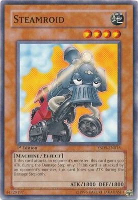 Steamroid - YSDS-EN015 - Common 1st Edition Starter Deck: Syrus Truesdale [YSDS] 1st Edition Singles